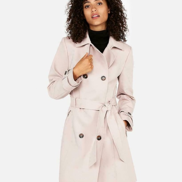 Express Jackets & Coats New Express Classic Double Breasted Trench Coat Be Poshmark